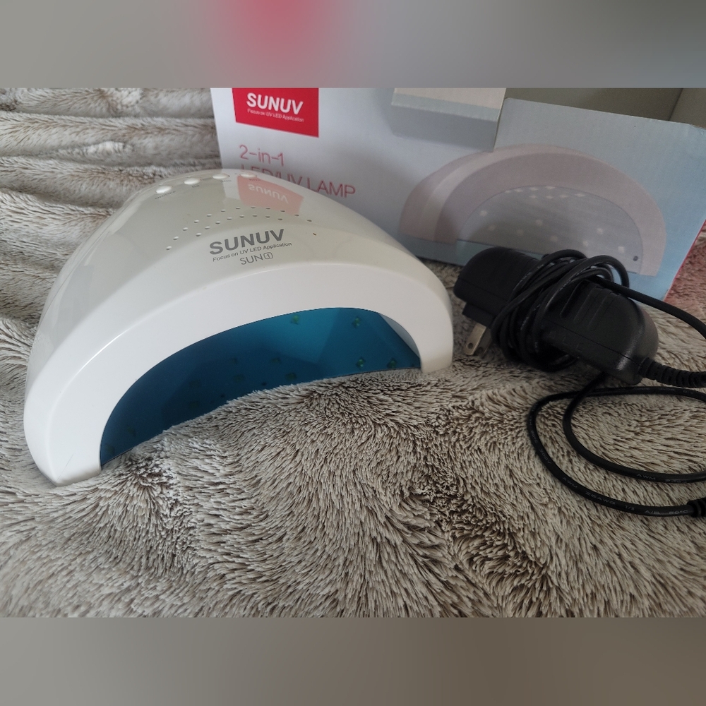 SUNUV White LED Nail Lamp